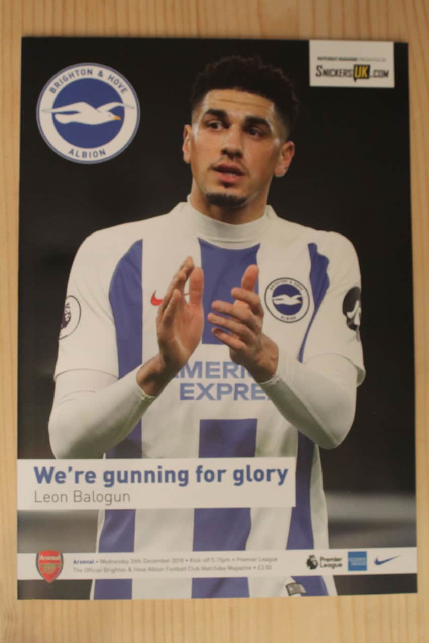 Brighton & Hove Albion FC v Arsenal FC